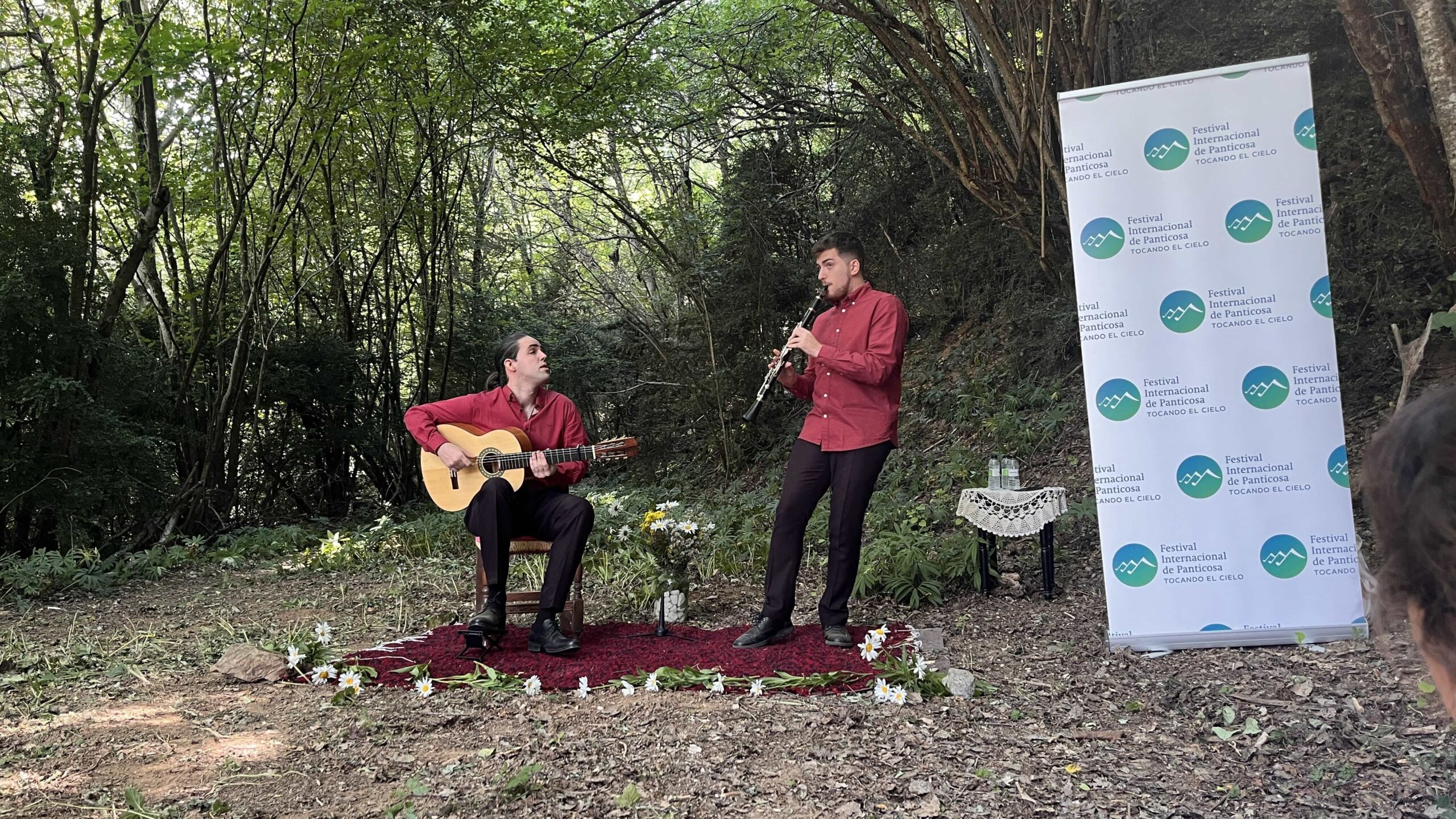 Apadrina un Músico: joven intérprete durante un concierto de la Fundación García Esteban